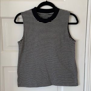 Everlane Cotton Mockneck Muscle Tank